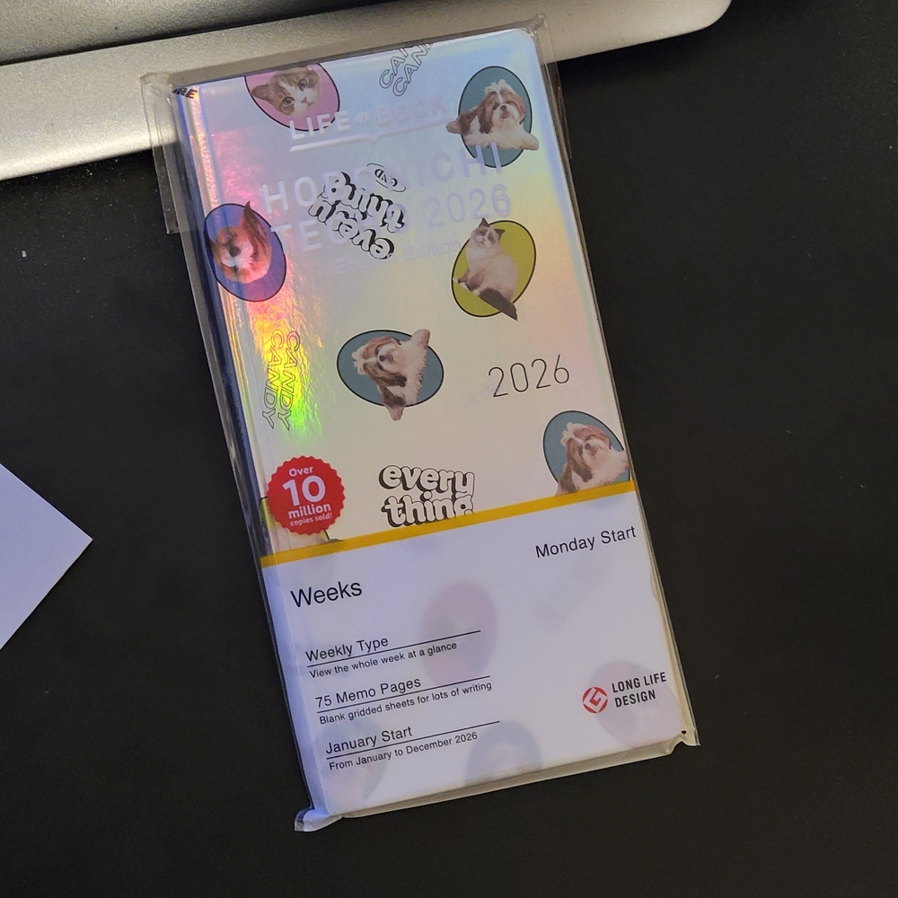 Hobonichi WEEKS 2026 English